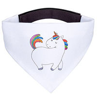 Produktbild von Mr. & Mrs. Panda Hundehalsband Einhorn Stolzieren Bunt Weiß