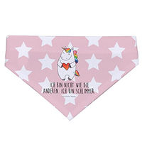 Produktbild von Mr. & Mrs. Panda Hundehalsband Halstuch Einhorn Herz Bunt aus Polyester