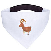 Produktbild von Mr. & Mrs. Panda Hundehalsband Halstuch Steinbock Weiß Polyester Größe S