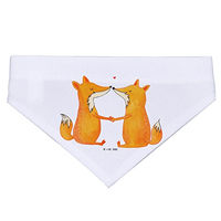 Produktbild von Mr. & Mrs. Panda Hundehalsband mit Fuchs-Motiv aus Polyester in Weiß und Bunt