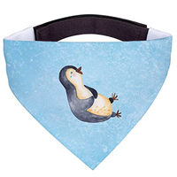 Produktbild von Mr. & Mrs. Panda Hundehalsband Pinguin Lachen Blau aus Polyester