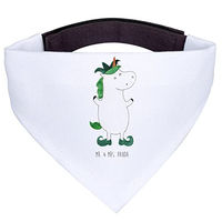 Produktbild von Mr. & Mrs. Panda Hundehalsbandtuch Einhorn Joker Bandana aus Polyester Weiß Größe L