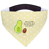 Produktbild von Mr. & Mrs. Panda Hundehalstuch Avocado Motiv Gelb Größe S aus Polyester
