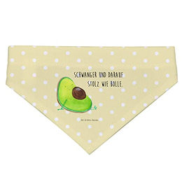 Mr. & Mrs. Panda Hundehalstuch Avocado Schwangerschaft Gelb Größe S – Bild 1 von 2