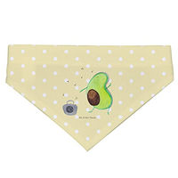Produktbild von Mr. & Mrs. Panda Hundehalstuch Avocado Tanzen Grün Gelb Größe S