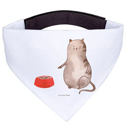 Mr. & Mrs. Panda Hundehalstuch Bandana aus Polyester Größe L Weiß für große Rassen – Bild 1 von 4
