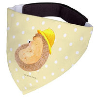 Produktbild von Mr. & Mrs. Panda Hundehalstuch Bandana Igel Beten Gelb Größe L