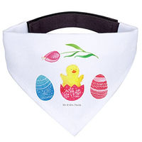 Produktbild von Mr. & Mrs. Panda Hundehalstuch Bandana Küken Schlüpfen Weiß Größe L