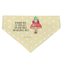Mr. & Mrs. Panda Hundehalstuch Bandana Marienkäfer und Fliegenpilz aus Polyester in Rot Gelb Bunt – Bild 1 von 2