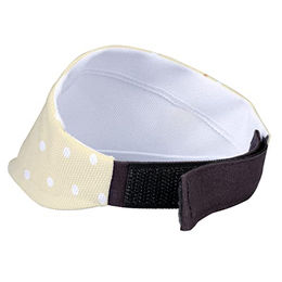 Mr. & Mrs. Panda Hundehalstuch Bandana mit Robben-Motiv in Gelb und Beige Größe L – Bild 1 von 4