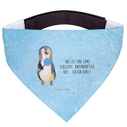 Mr. & Mrs. Panda Hundehalstuch Bandana Pinguin Lolli Blau Größe M – Bild 1 von 7