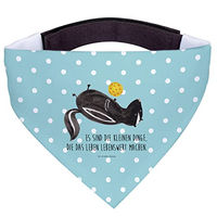 Produktbild von Mr. & Mrs. Panda Hundehalstuch Bandana Stinktier Design Türkis