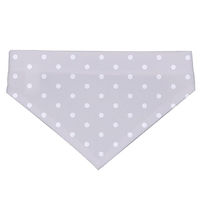 Produktbild von Mr. & Mrs. Panda Hundehalstuch Bär Freundin Bandana aus Polyester in Grau Weiß