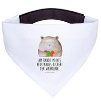 Produktbild von Mr. & Mrs. Panda Hundehalstuch Bär Gefühl Weiß