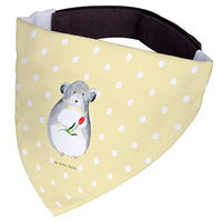 Produktbild von Mr. & Mrs. Panda Hundehalstuch Chinchilla Blume Gelb Stoff Größe S