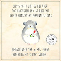 Produktbild von Mr. & Mrs. Panda Hundehalstuch Chinchilla Blume Weiß Größe S