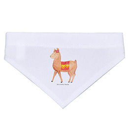 Produktbild von Mr. & Mrs. Panda Hundehalstuch Dreieckstuch Alpaka Stolz Weiß Größe S