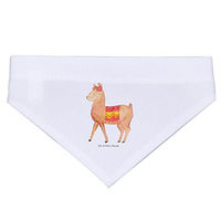 Produktbild von Mr. & Mrs. Panda Hundehalstuch Dreieckstuch Alpaka Stolz Weiß Größe S