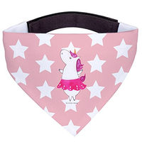 Produktbild von Mr. & Mrs. Panda Hundehalstuch Einhorn Ballerina aus Polyester in Rot und Rosa