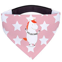 Produktbild von Mr. & Mrs. Panda Hundehalstuch Einhorn Dankeschön aus Polyester in Rosa und Rot