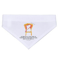 Produktbild von Mr. & Mrs. Panda Hundehalstuch Einhorn König Weiß Größe S