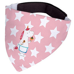 Mr. & Mrs. Panda Hundehalstuch Einhorn Motiv Rosa Rot Größe S – Bild 1 von 3