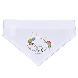 Produktbild von Mr. & Mrs. Panda Hundehalstuch Einhorn Nacht Weiß Größe S