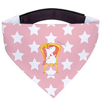 Produktbild von Mr. & Mrs. Panda Hundehalstuch Einhorn Prinzessin Rosa Rot
