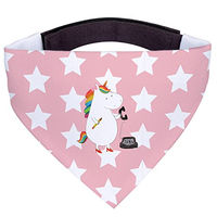 Produktbild von Mr. & Mrs. Panda Hundehalstuch Einhorn Sekretärin Rosa Rot für kleine Rassen