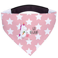 Produktbild von Mr. & Mrs. Panda Hundehalstuch Einhorn Vegan Rosa Rot Größe S
