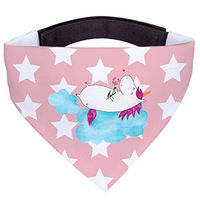 Produktbild von Mr. & Mrs. Panda Hundehalstuch Einhorn Verliebt Rosa Rot Polyester Größe M