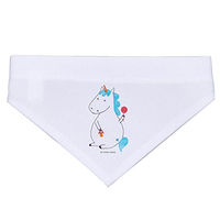 Produktbild von Mr. & Mrs. Panda Hundehalstuch Einhorn Weiß Größe S