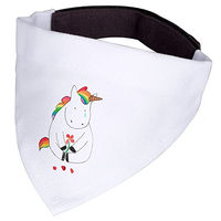 Produktbild von Mr. & Mrs. Panda Hundehalstuch Einhorn Weiß Größe S