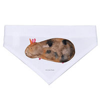 Produktbild von Mr. & Mrs. Panda Hundehalstuch Einhorn Weiß Polyester Größe L