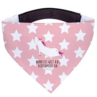 Produktbild von Mr. & Mrs. Panda Hundehalstuch Einhorn Yoga Rosa Rot Größe S aus Polyester