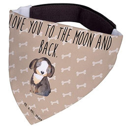 Mr. & Mrs. Panda Hundehalstuch Entspannen aus Polyester in Größe M – Bild 1 von 3