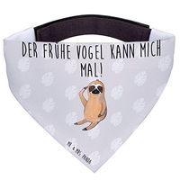 Produktbild von Mr. & Mrs. Panda Hundehalstuch Faultier Grau Größe M