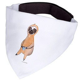 Mr. & Mrs. Panda Hundehalstuch Faultier Kaffee Bunt – Bild 1 von 2