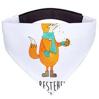 Produktbild von Mr. & Mrs. Panda Hundehalstuch Fuchs Keks Bandana aus Polyester Größe S Weiß