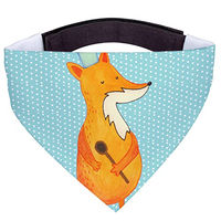 Produktbild von Mr. & Mrs. Panda Hundehalstuch Fuchs Koch Türkis Polyester Größe S