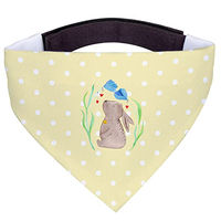 Produktbild von Mr. & Mrs. Panda Hundehalstuch Hase Blume Gelb aus Polyester Größe M