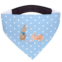 Produktbild von Mr. & Mrs. Panda Hundehalstuch Hasen Muschel Blau Größe S für kleine Rassen