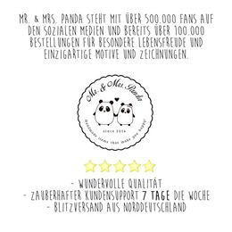 Mr. & Mrs. Panda Hundehalstuch Kaffee Bohne Weiß Größe S – Bild 1 von 3