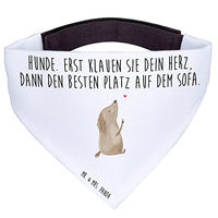 Produktbild von Mr. & Mrs. Panda Hundehalstuch Liebe Bandana Nicki Bunt Weiß