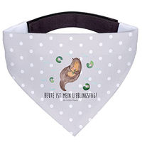 Produktbild von Mr. & Mrs. Panda Hundehalstuch Otter Seerose Grau Größe S