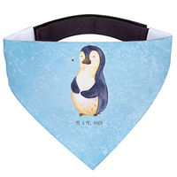 Produktbild von Mr. & Mrs. Panda Hundehalstuch Pinguin Blau aus Polyester
