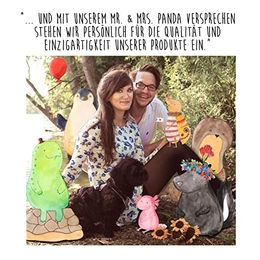 Produktbild von Mr. & Mrs. Panda Hundehalstuch Pinguin Luftballon Blau Größe S