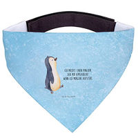 Produktbild von Mr. & Mrs. Panda Hundehalstuch Pinguin marschieren Blau aus Polyester Größe S