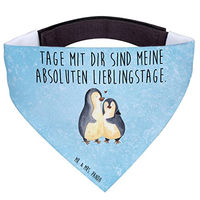 Produktbild von Mr. & Mrs. Panda Hundehalstuch Pinguin Motiv Blau Größe M