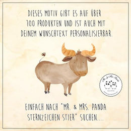 Mr. & Mrs. Panda Hundehalstuch Sternzeichen Stier Blau Größe S – Bild 1 von 2